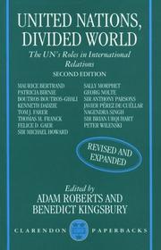 United Nations, divided world | Adam Roberts, Benedict Kingsbury